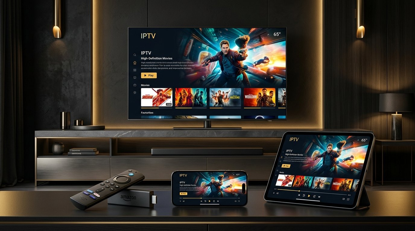 StreamQ IPTV on Smart TV, Firestick, iPhone and iPad